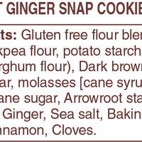 Soft Ginger Snap Cookie Mixes