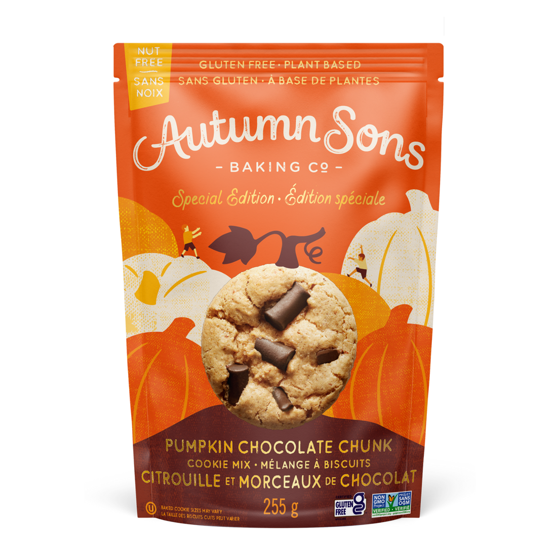 Pumpkin Chocolate Chunk Cookie Mixes