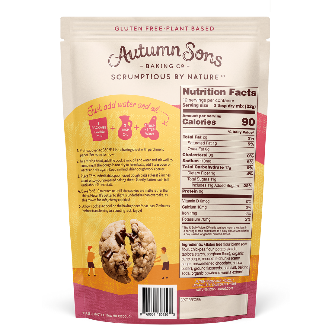 Chocolate Chunk Cookie Mixes