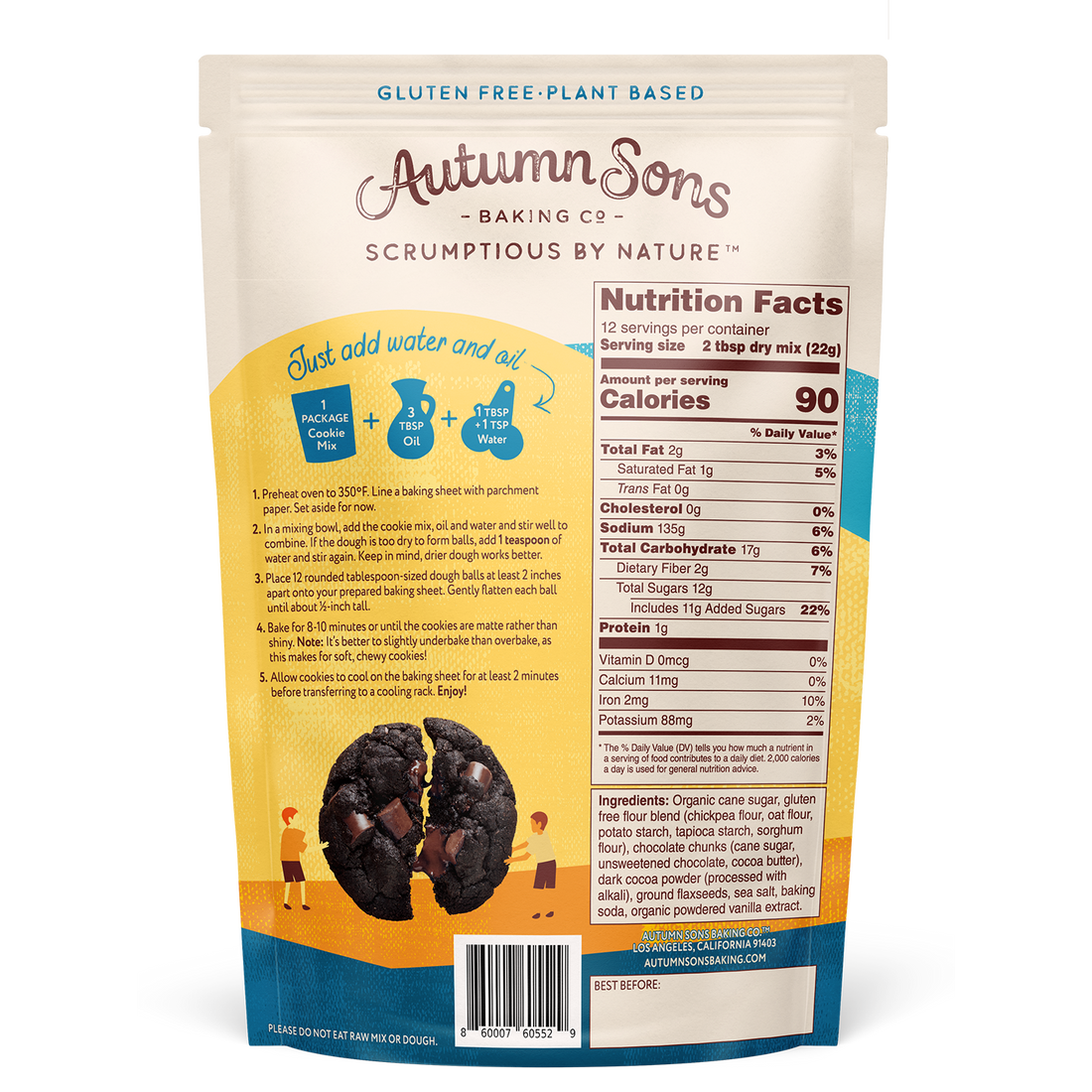 Double Chocolate Chunk Cookie Mixes