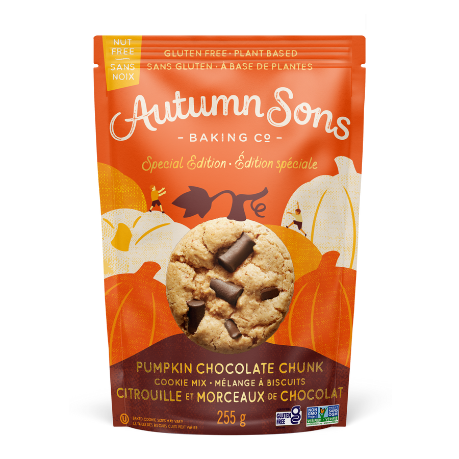 Pumpkin Chocolate Chunk Cookie Mixes