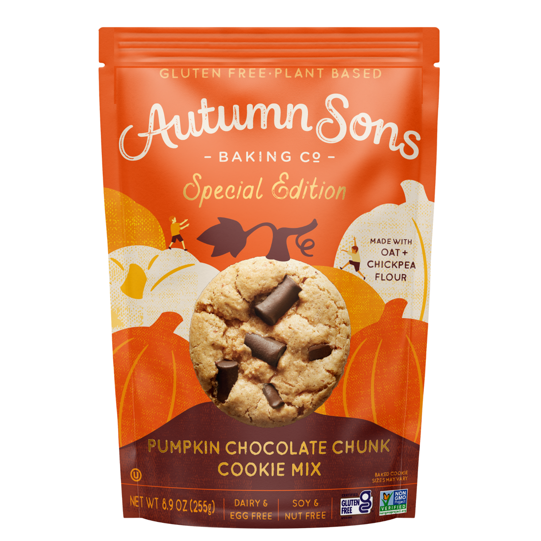 Pumpkin Chocolate Chunk Cookie Mixes