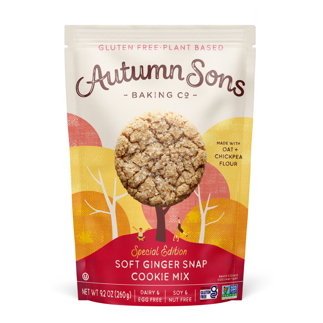Soft Ginger Snap Cookie Mixes
